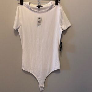 Express White Bodysuit New with Tags size XS